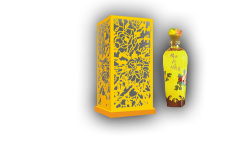 牡丹颂：河洛盛世   净含量：500ml   酒精度：52%vol&38%vol